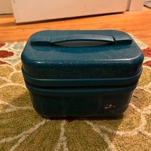 Caboodles Galaxy Teal Sparkle Makeup Case